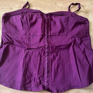 Purple Corset Top